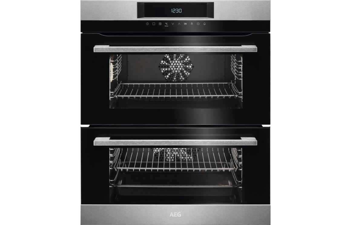 AEG DUK731110M Built In Double Electric Oven Modern Living