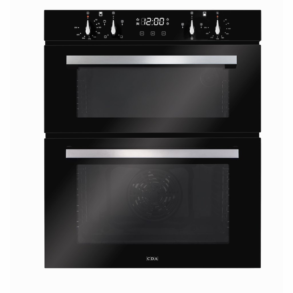 CDA DC741BL BuiltUnder Double Oven Modern Living
