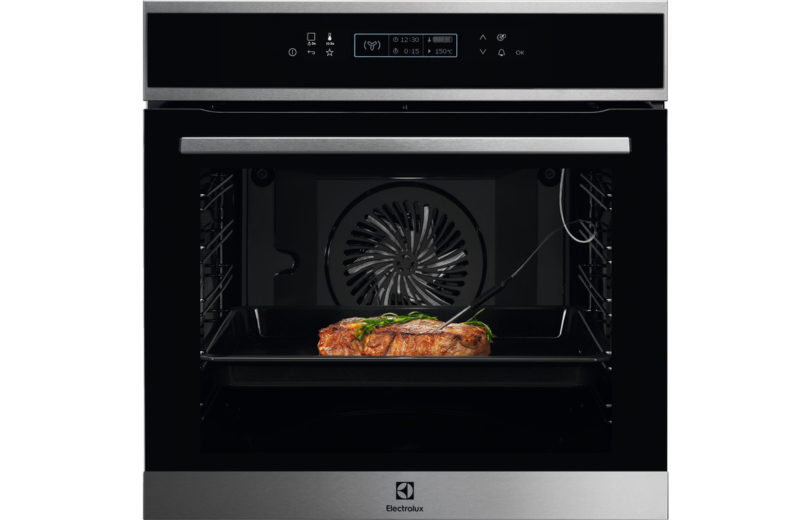 Electrolux KOEBP01X Built In Single Pyrolytic Oven Modern Living