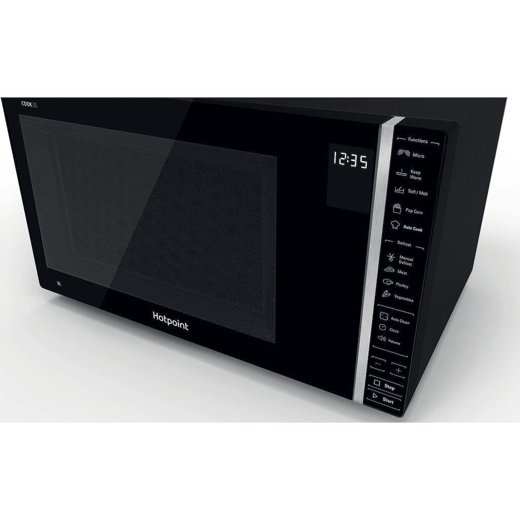 Hotpoint MWH301B Freestanding Microwave Modern Living