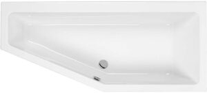 Carron - LH Carronite Quantum Space Saver 1700x750mm - White - 02177