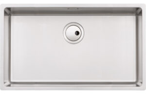 Abode Matrix R15 XL 1 Bowl Undermount/Inset Sink - Stainless Steel AW5128 750 x 440 mm