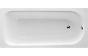 Presto Steel Single End 1500x700 2 Tap Hole Bath & Leg Set