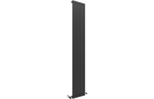 Tenor 45mm Vertical Designer Radiator 309x1800mm - Anthracite