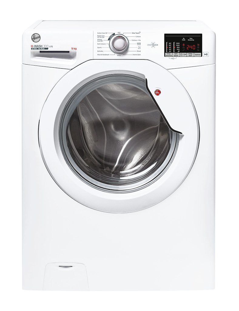 Hoover Dynamic Next Manual Hoover H-Wash 300 9kg 1500 Spin Washing Macine - Modern Living