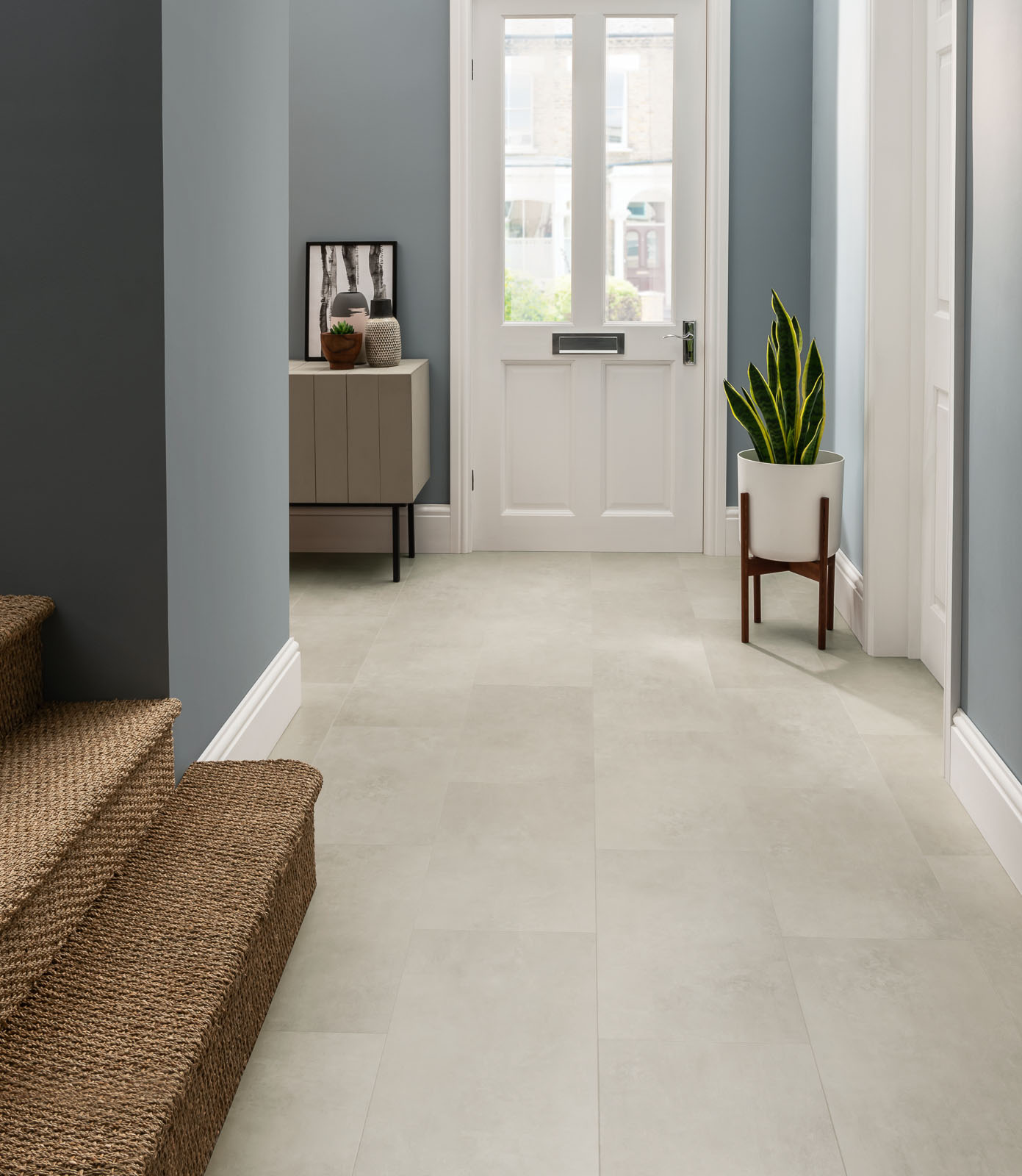 White Porcelain - Luvanto Design Luxury Vinyl Tiles, QAF-LVT-06