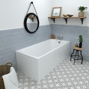 Rockall  Single Ended Bath 1800x800 Beauforte Reinforced