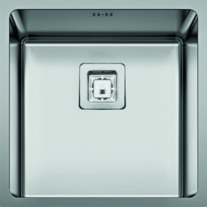 Scott & James Medium Single Bowl Rectangular Undermount Sink 440 x 440 mm - Stainless Steel - GFS0041