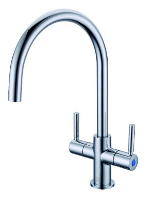 Scott & James Twin Lever Mixer Tap - Chrome - ELO0012