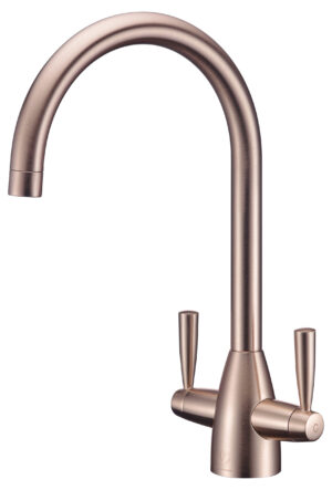 Scott & James Danti Twin Lever Mixer Tap - Copper - ELO0064