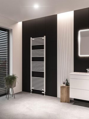 Eastbrook Wingrave 1800 x 600 Straight Towel Radiator - Matt White