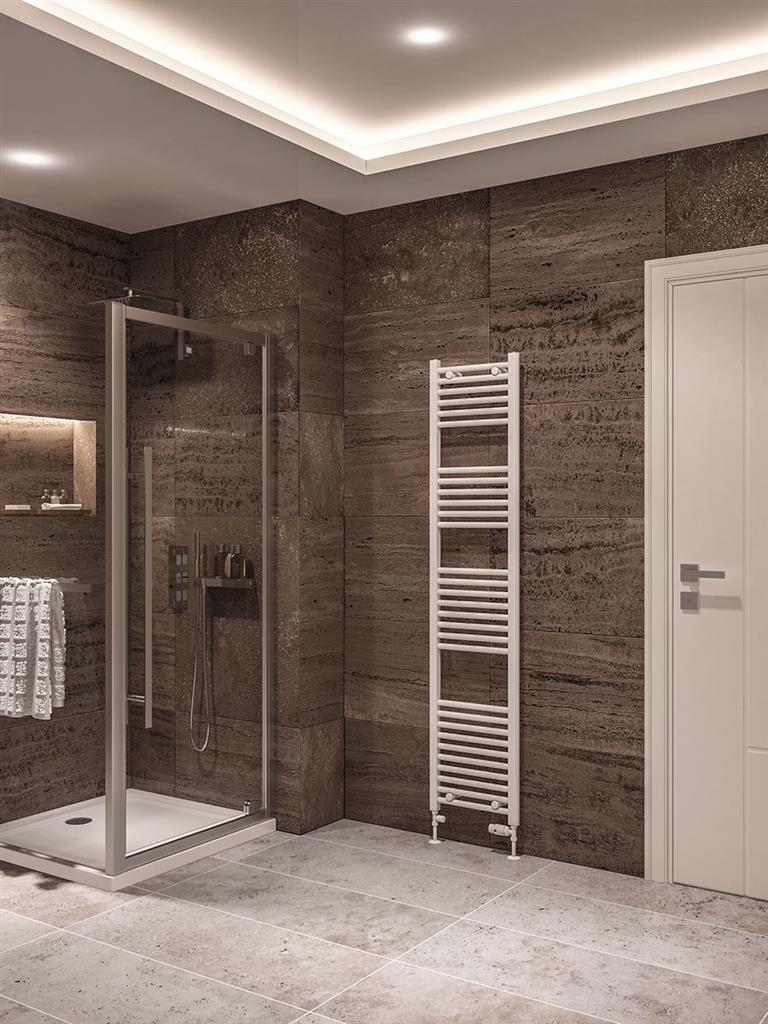 1800 x 400 towel radiator outlet