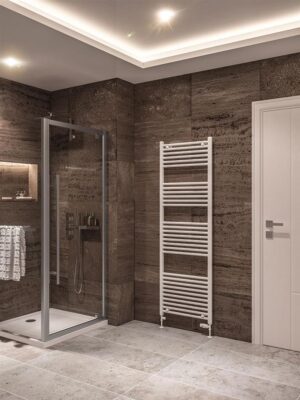 Eastbrook Wingrave 1800 x 600 Straight Towel Radiator - Gloss White