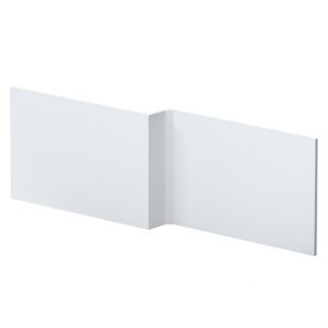 Beauforte Reinforced 1810x810 Adjustable L-Shape Shower Bath Panel