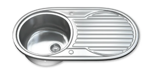 Scott & James 900 mm Reversible 1.0 Bowl Sink - 900 x 470 mm - Stainless Steel - GFS0006
