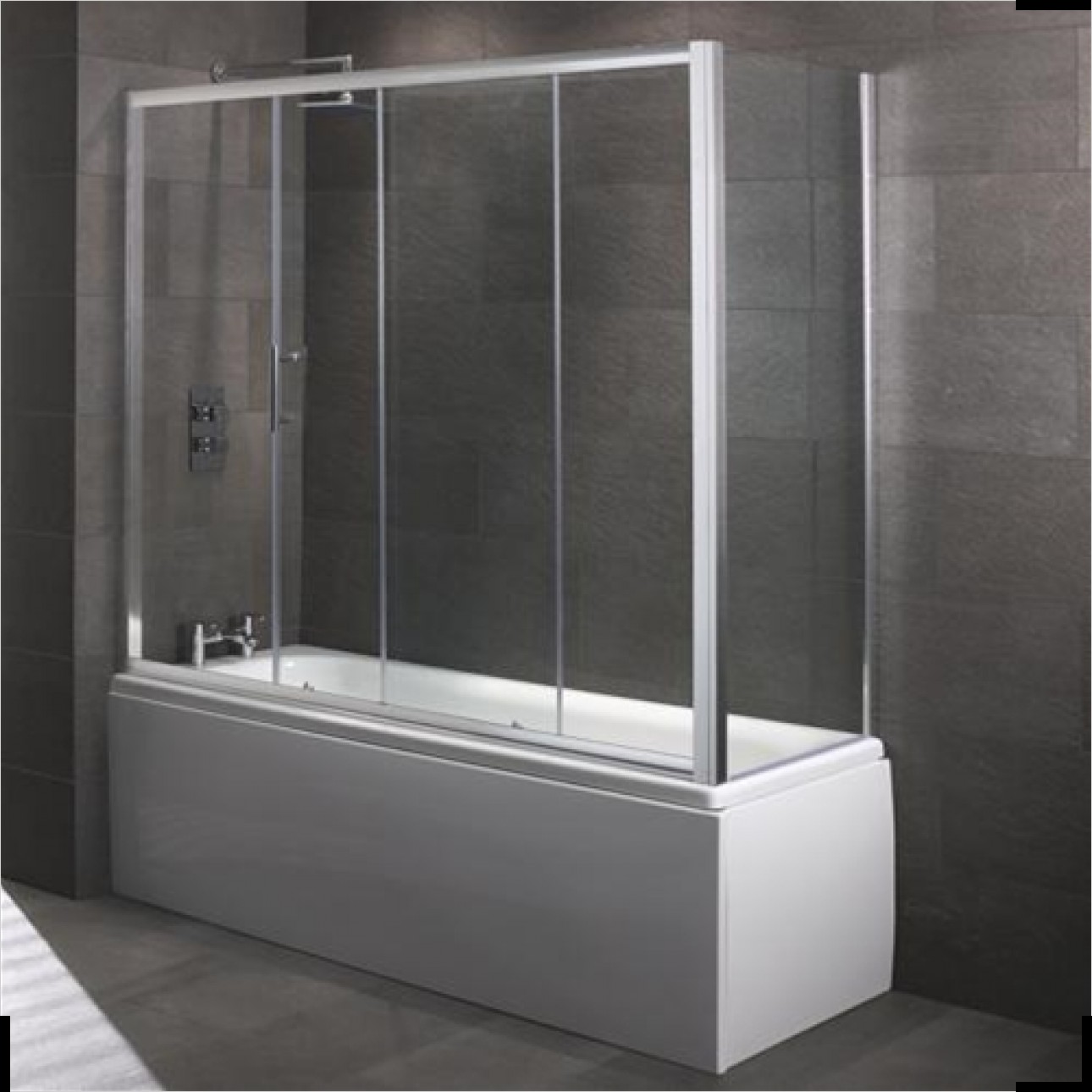 Enclose Your Bath Completely With A Sliding Door Bath Screen