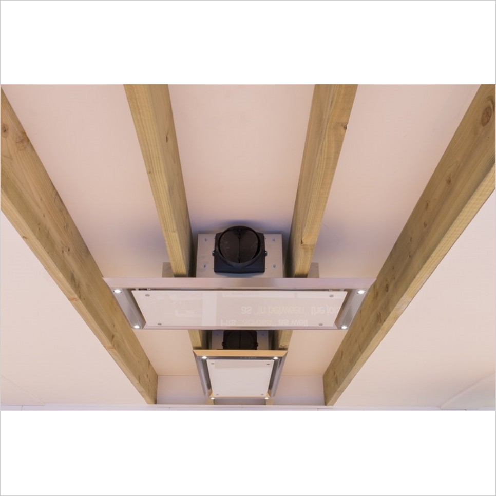 Aria Ceiling Hood Fit Between Joists