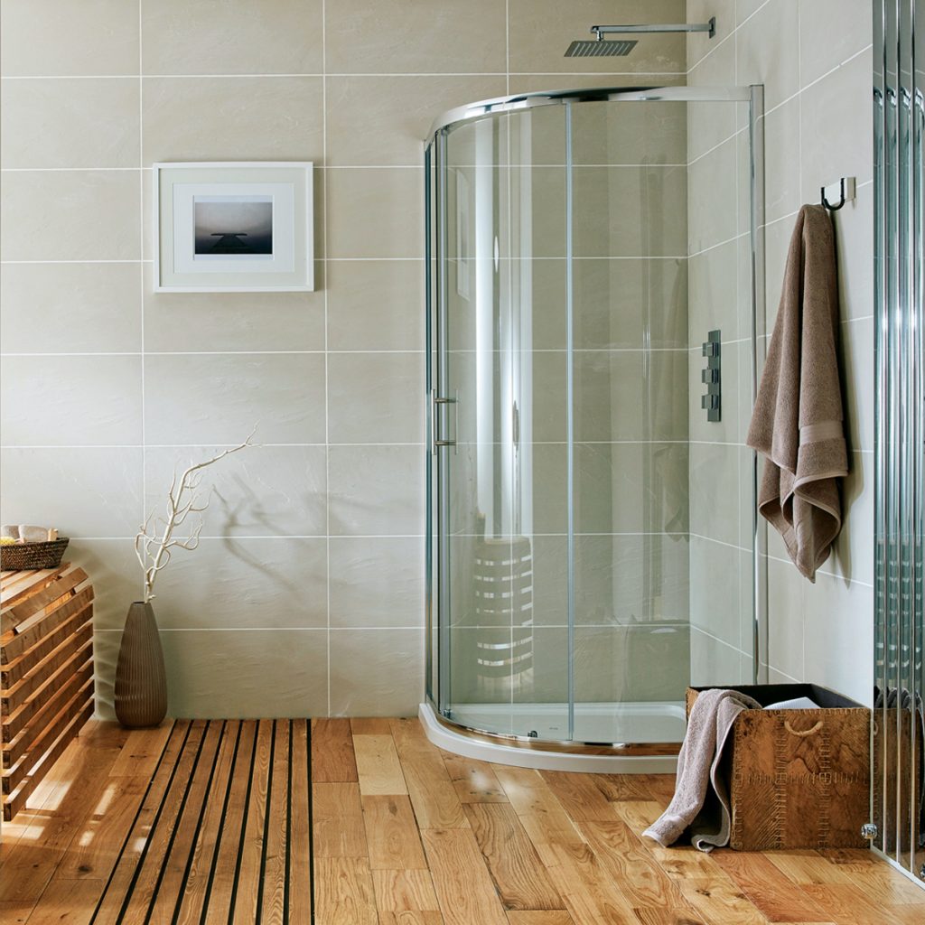 Florence S6 900mm x 900mm Single Door Quadrant Shower Enclosure - | Modern Living