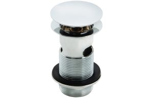 Mushroom Click Clack Basin Waste 1 1/4" - Slotted