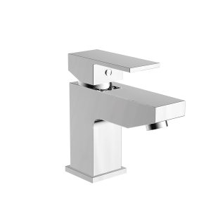 Cudos Lanzia Mono Basin Mixer Tap With Push Waste - Chrome