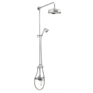 Vita Veneto Tenby Traditional Dual Control Shower Kit Chrome