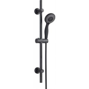 Vita Veneto Orca Retro Fit Riser 3 Function Shower Kit Black