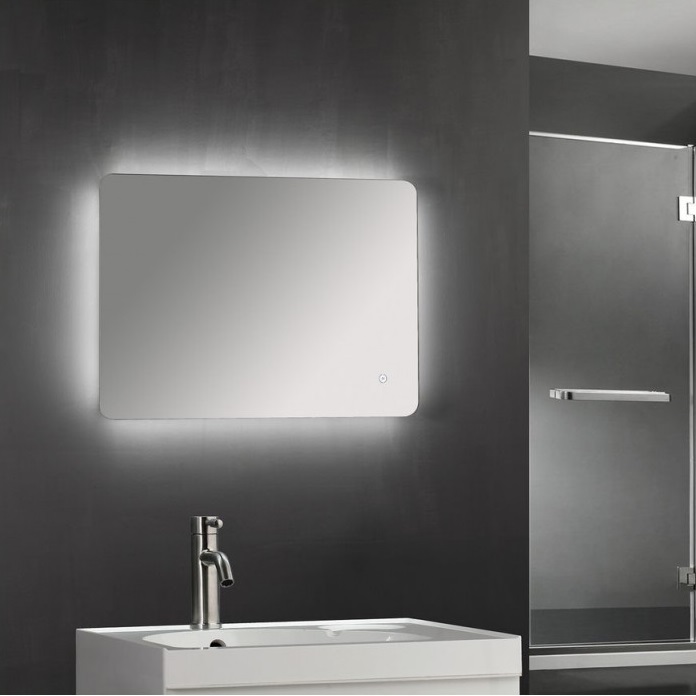 Bathroom on sale touch mirror