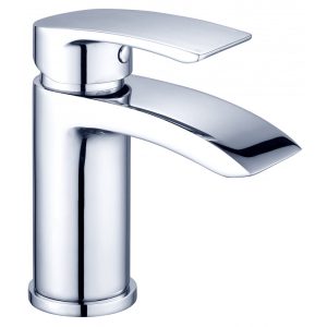 Vita Veneto Holyhead Modern Round Mono Basin Mixer Tap and Waste - Chrome