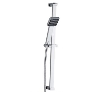Vita Veneto Square Riser Shower Kit Chrome