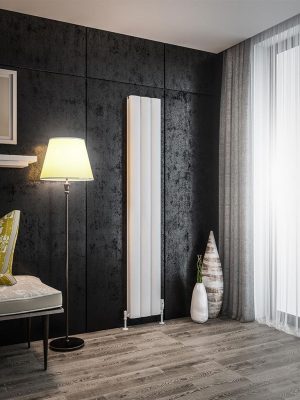 Eastbrook Guardia 1800 x 280 Aluminium Radiator - Matt White 86.0029