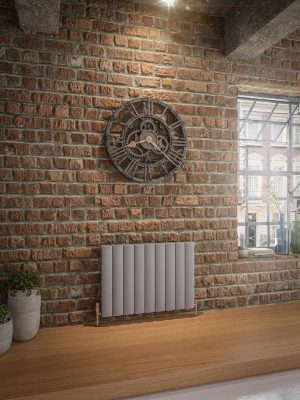 Eastbrook Guardia 600 x 850 Aluminium Radiator - Matt Grey 86.0194