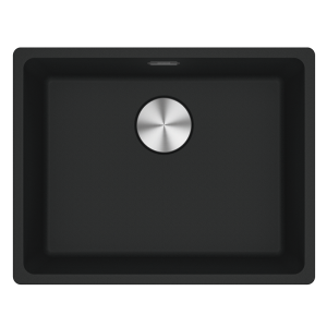 Franke Maris Undermount Single Bowl Sink - Matt Black - 560 x 440 - MRG11052MB