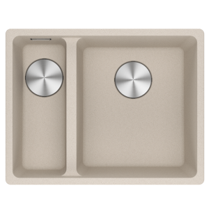 Franke Maris Undermount 1.5 Bowl Sink - Left Hand Small Bowl - Coffee - 560 x 440 - MRG1603415LCO