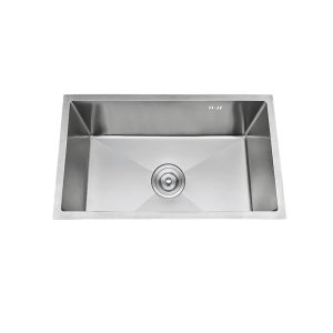 ViandPro Rectangular Undermount Sink 800 x 450 mm - Stainless Steel