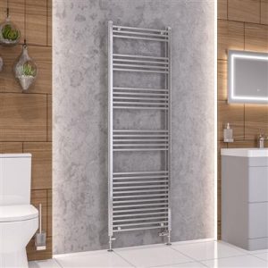 Eastbrook Wendover 1800 x 600 Straight Towel Radiator - Chrome