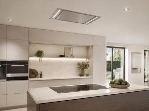Miro Nebula Ceiling Hood - 1000 x 500mm - Stainless Steel