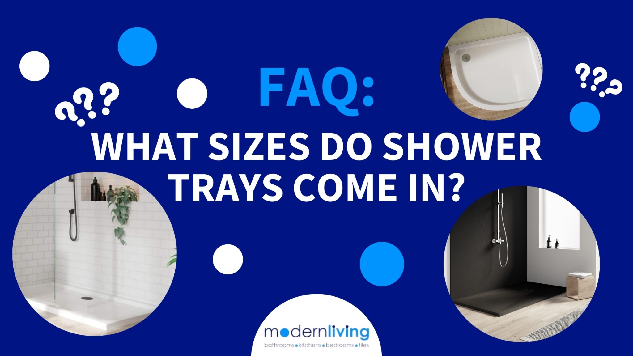 What Sizes do Shower Trays Come in? Modern Living