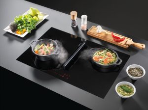 Miro Spectre Venting Induction Hob - Black Glass