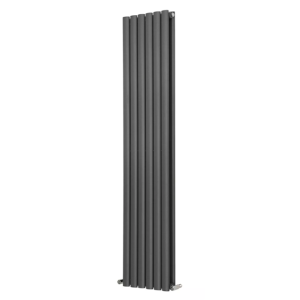 Geneva 1600 x 354mm Anthracite Double Tube Radiator