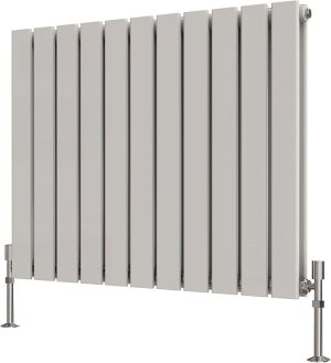 Lausanne 600 x 748mm White Double Tube Radiator