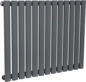 Zurich 600 x 767mm Anthracite Single Tube Radiator