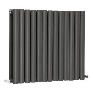 Geneva 600 x 767mm Anthracite Double Tube Radiator