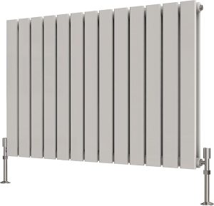 Lausanne 600 x 884mm White Double Tube Radiator