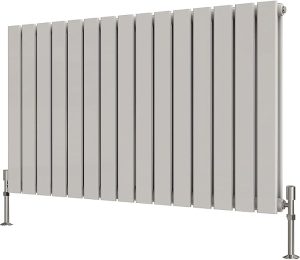 Lausanne 600 x 1020mm White Double Tube Radiator