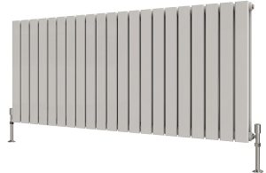 Lausanne 600 x 1428mm White Double Tube Radiator
