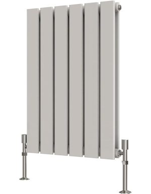 Lausanne 600 x 408mm White Double Tube Radiator