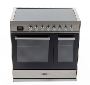 Tesla 90cm Electric Range Cooker - Stainless Steel