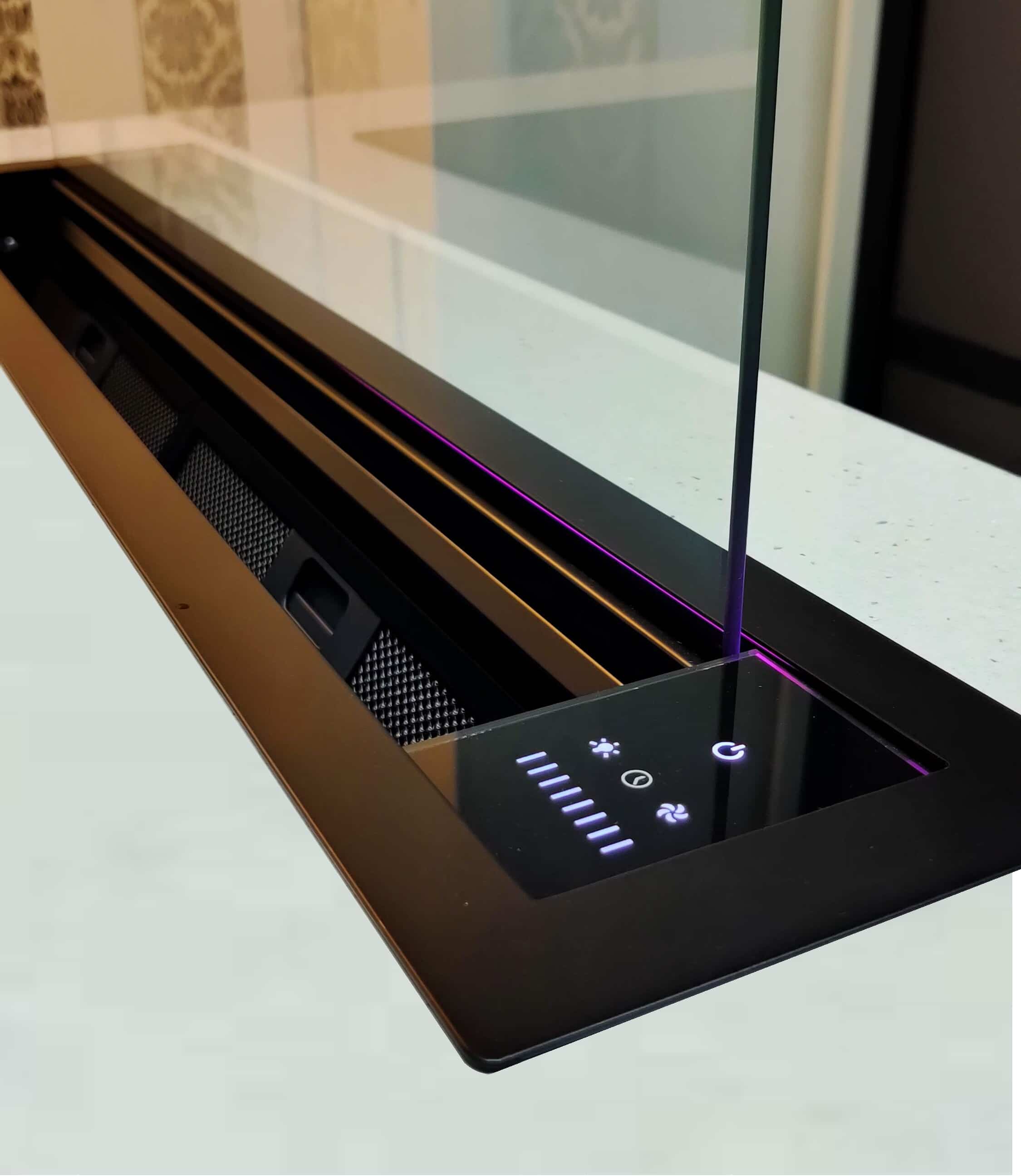Viento 90 downdraft cooker hood front view