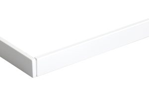 40mm Low Profile Square & Rectangular Leg Set 1700mm - White