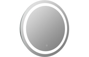 Lara 600mm Round Front-Lit LED Mirror